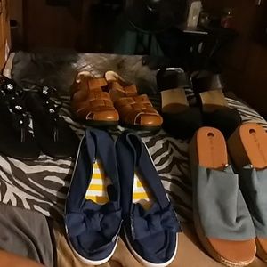 MUST GO BULK DEAL!!! 5 pairs of size 9 Shoes $4.00